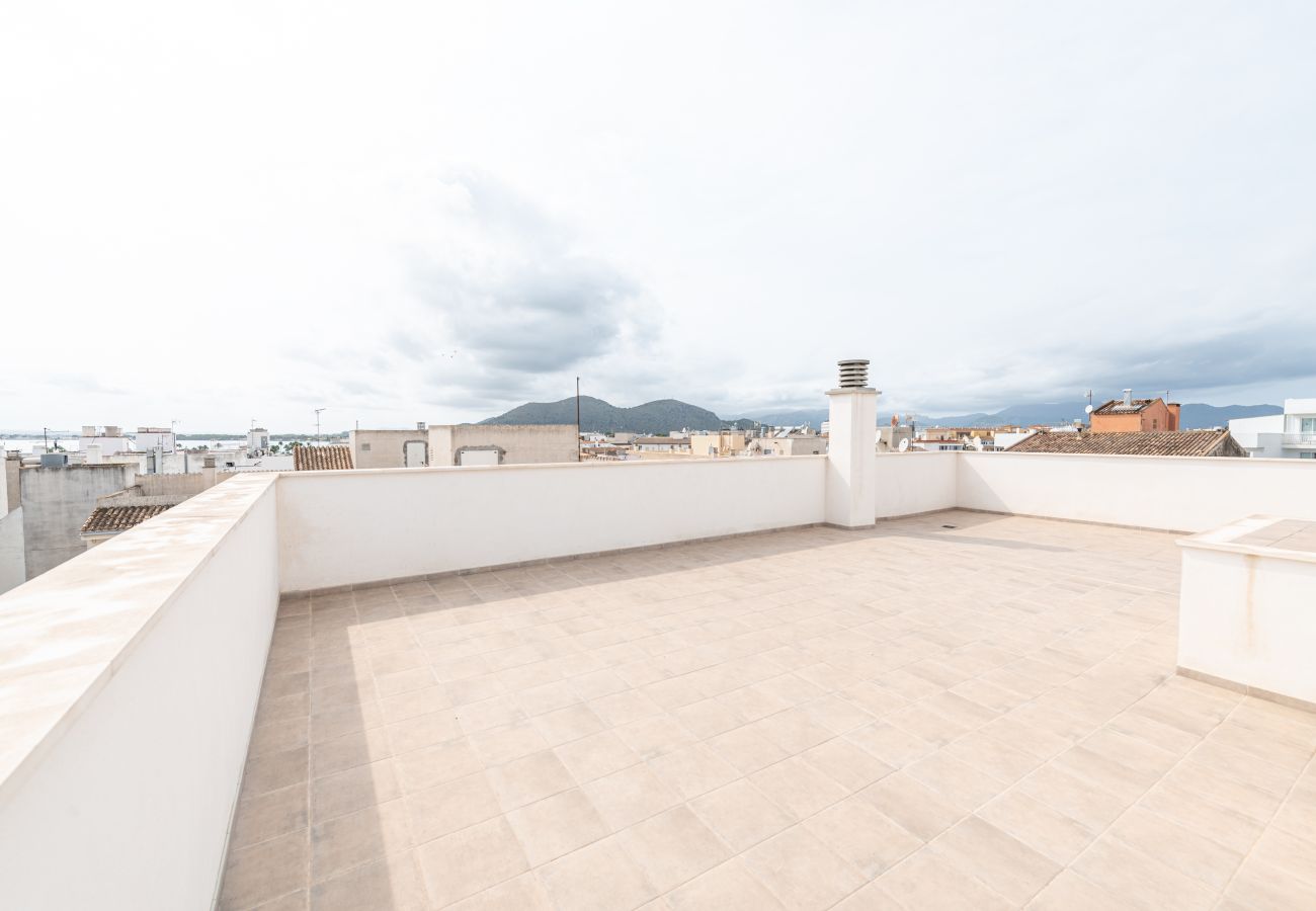 Ferienwohnung in Alcúdia - 3872 ÁTICO CON SOLARIÚN Y VISTAS AL MAR Ferienwohnung in Alcúdia - 3872 ÁTICO CON SOLARIÚN Y VISTAS AL MAR